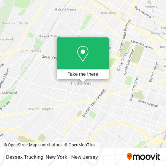 Dessex Trucking map