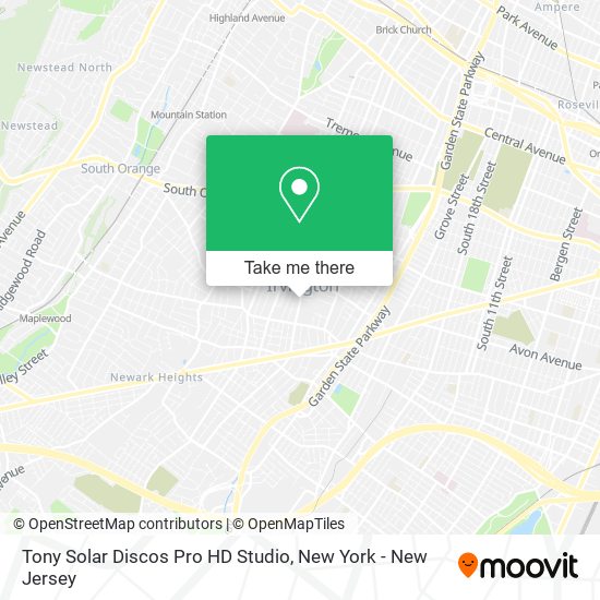 Tony Solar Discos Pro HD Studio map
