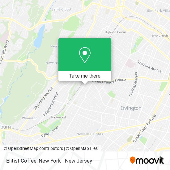 Elitist Coffee map