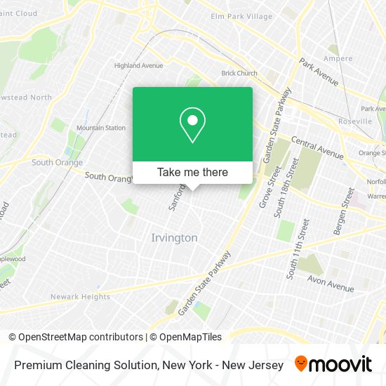 Premium Cleaning Solution map