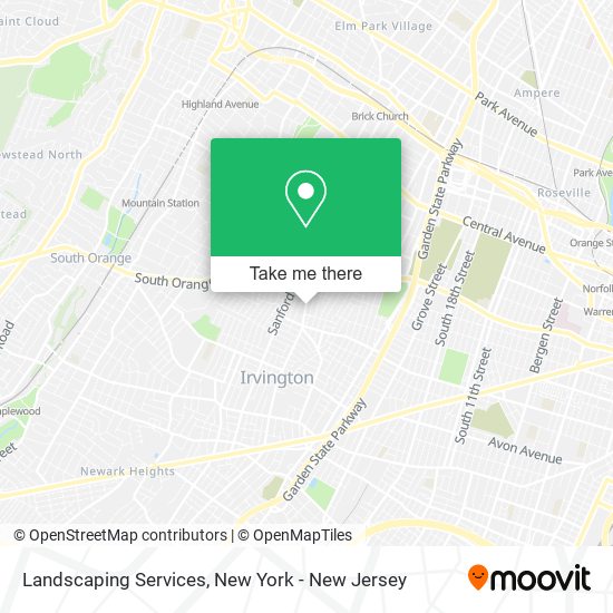 Landscaping Services map