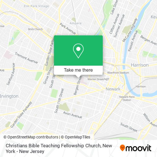 Christians Bible Teaching Fellowship Church map
