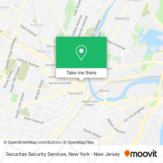 Securitas Security Services map