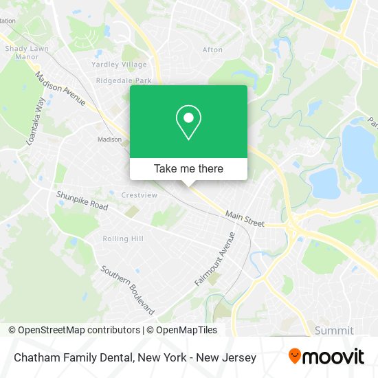 Mapa de Chatham Family Dental