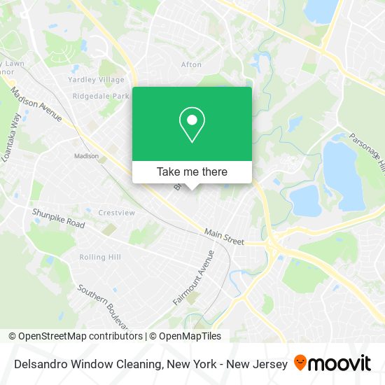 Mapa de Delsandro Window Cleaning