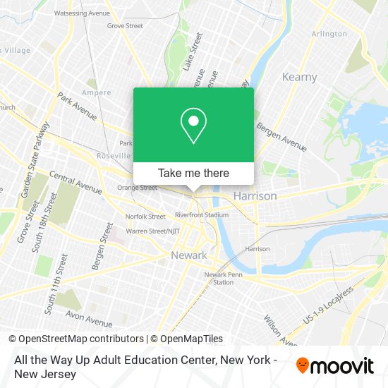All the Way Up Adult Education Center map