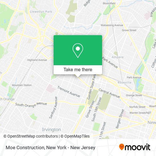 Mapa de Moe Construction