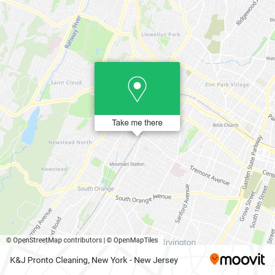 K&J Pronto Cleaning map
