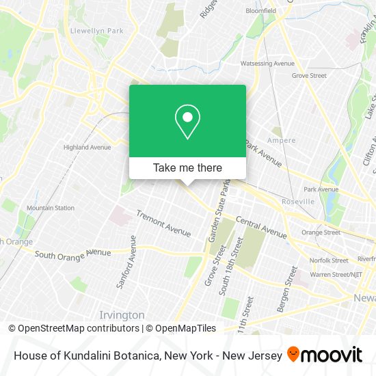 House of Kundalini Botanica map