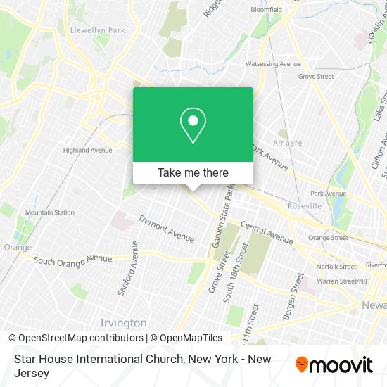 Star House International Church map