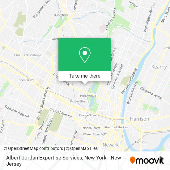 Albert Jordan Expertise Services map