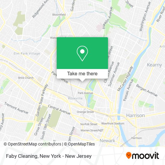 Faby Cleaning map