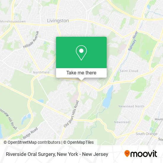 Riverside Oral Surgery map