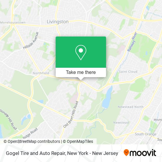 Gogel Tire and Auto Repair map