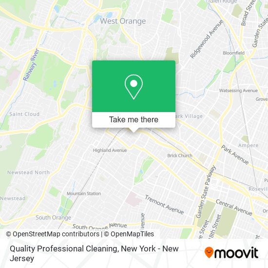 Quality Professional Cleaning map