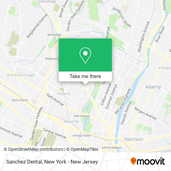 Sanchez Dental map