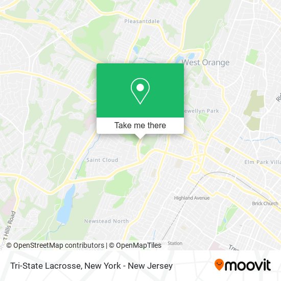 Tri-State Lacrosse map