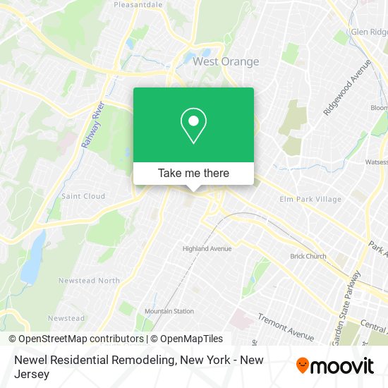 Newel Residential Remodeling map
