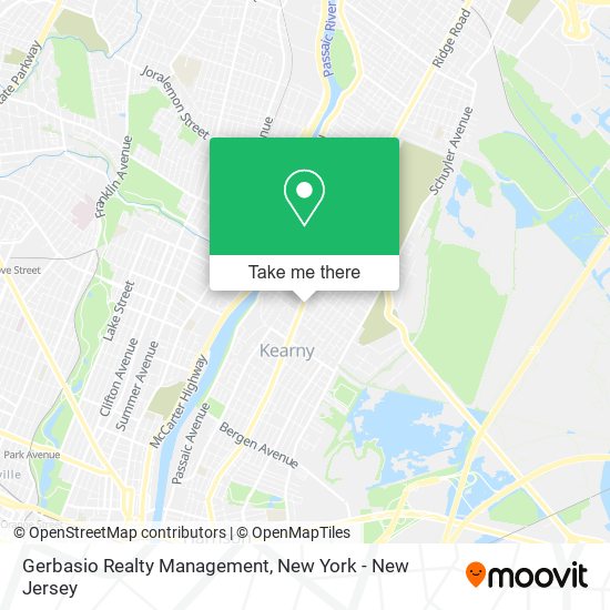 Gerbasio Realty Management map