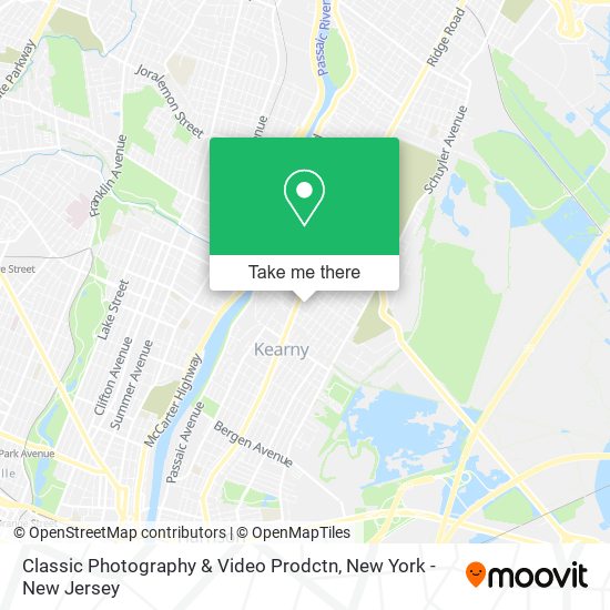 Classic Photography & Video Prodctn map