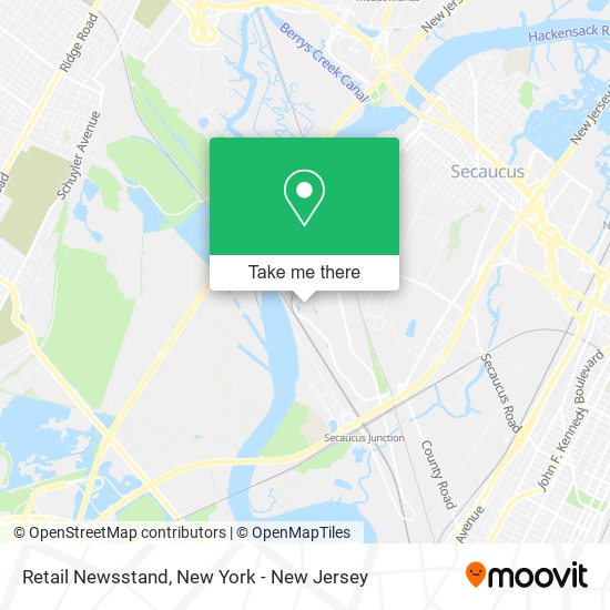 Retail Newsstand map