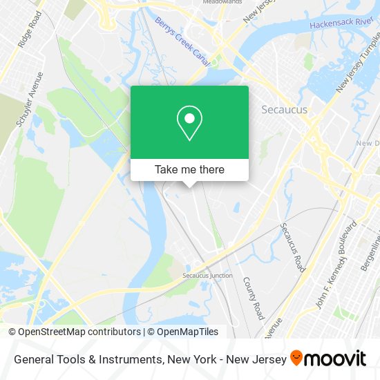 General Tools & Instruments map