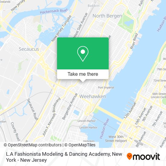 Mapa de L.A Fashionista Modeling & Dancing Academy