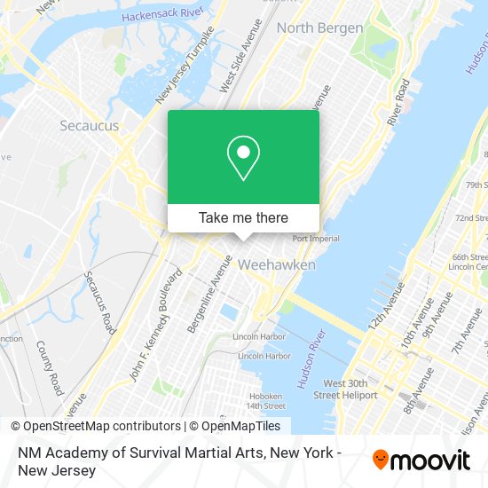 NM Academy of Survival Martial Arts map