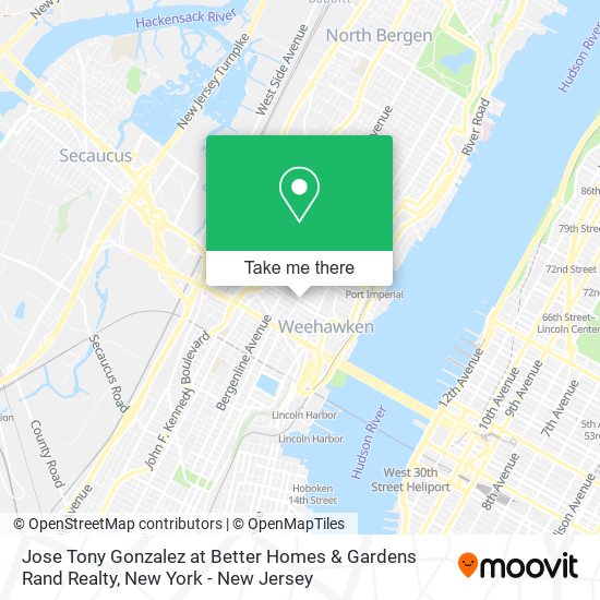 Mapa de Jose Tony Gonzalez at Better Homes & Gardens Rand Realty