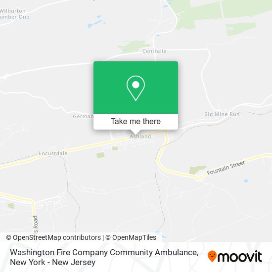 Mapa de Washington Fire Company Community Ambulance