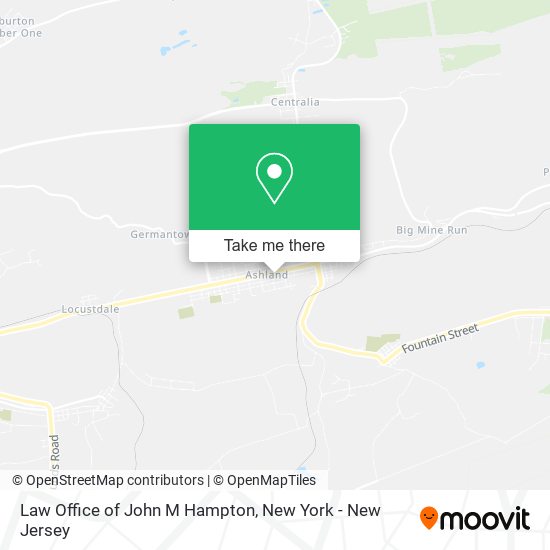 Law Office of John M Hampton map