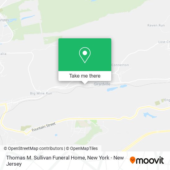 Mapa de Thomas M. Sullivan Funeral Home