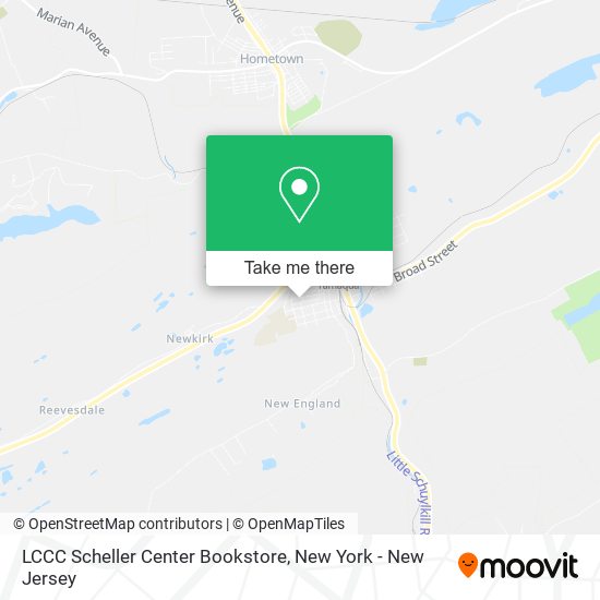 Mapa de LCCC Scheller Center Bookstore