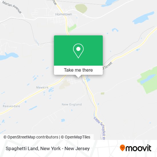 Mapa de Spaghetti Land
