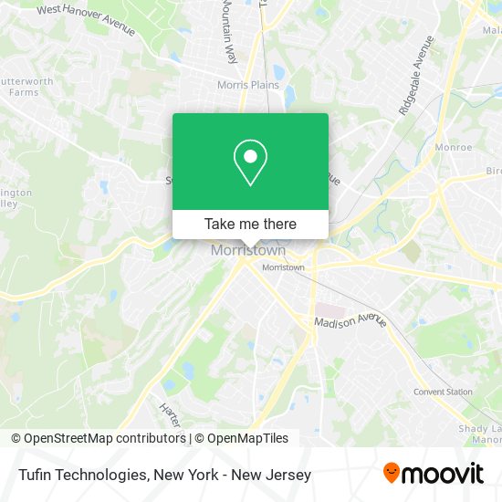 Tufin Technologies map