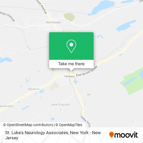 St. Luke's Neurology Associates map