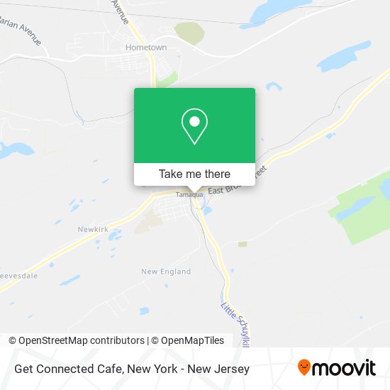 Mapa de Get Connected Cafe