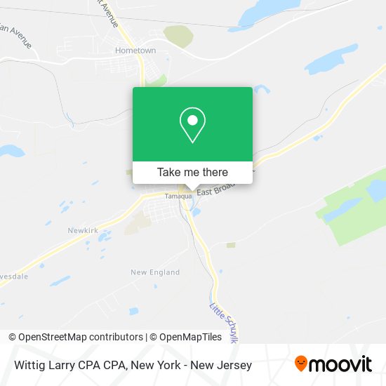 Wittig Larry CPA CPA map