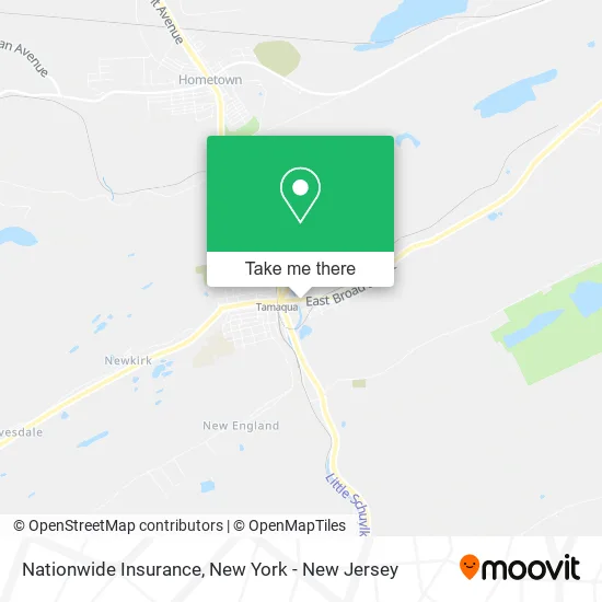 Nationwide Insurance map