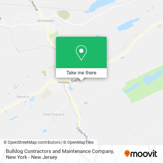 Bulldog Contractors and Maintenance Company map