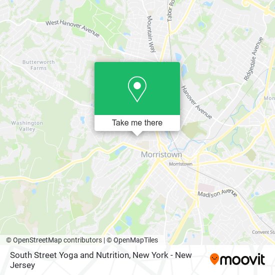 South Street Yoga and Nutrition map