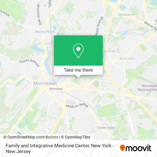 Family and Integrative Medicine Center map