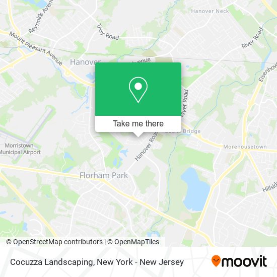 Cocuzza Landscaping map