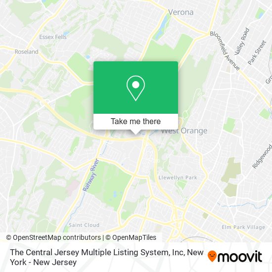 The Central Jersey Multiple Listing System, Inc map