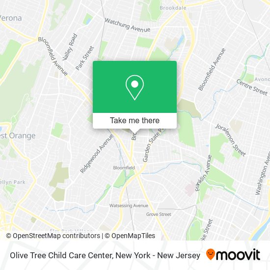Mapa de Olive Tree Child Care Center