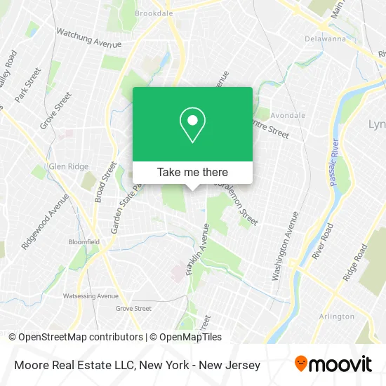Mapa de Moore Real Estate LLC