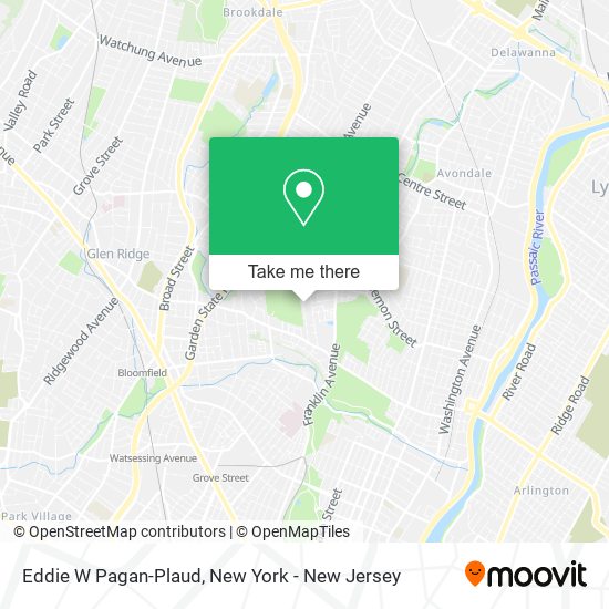 Eddie W Pagan-Plaud map