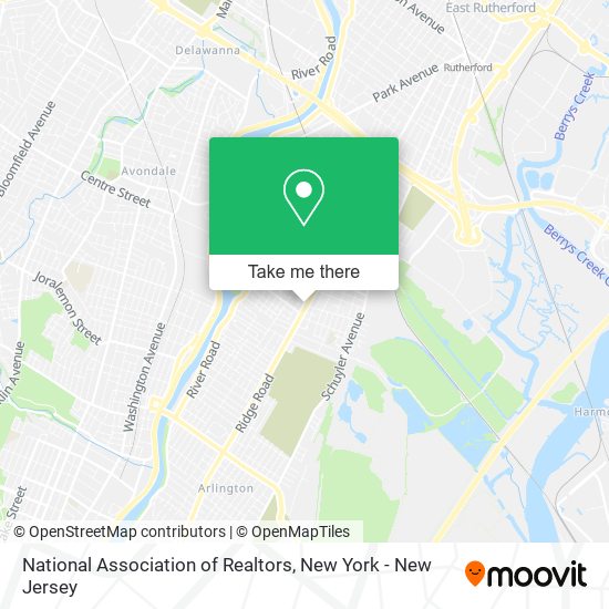 National Association of Realtors map