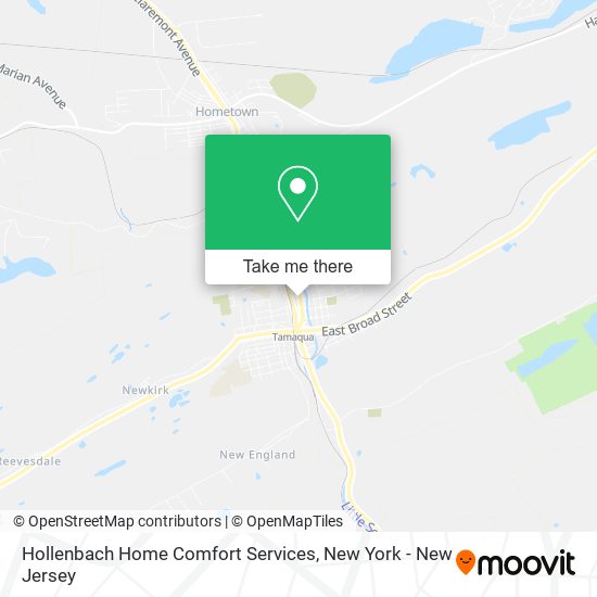 Hollenbach Home Comfort Services map