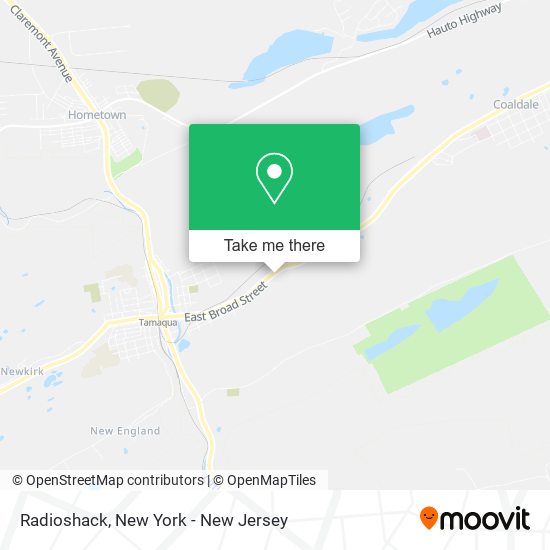 Radioshack map